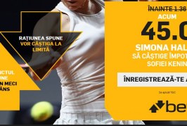 Betfair este alaturi de Simona Halep la Australian Open