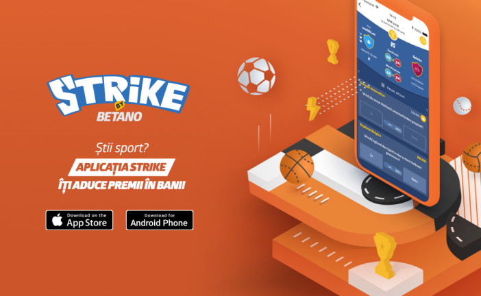 Strike noua aplicatie Betano ce iti aduce premii gratis
